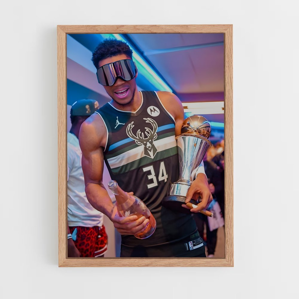 Poster Le Titan Grec – affiche Basketball (vue 4)